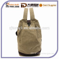 Large Canvas Capacity Drawstring Sports Backpack Travel Outdoor Bag